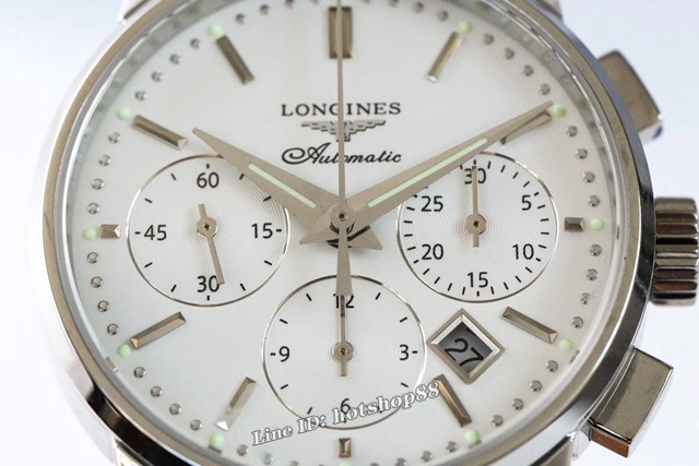 浪琴男士手表 LONGINES经典复古系列7750机芯全自动机械表 gjs2425